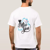 Ik mis je t-shirt (Achterkant)