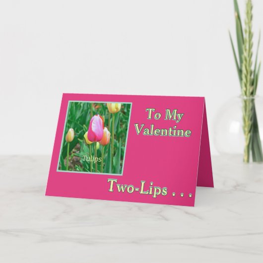 IK MIS JE TE VALENTIJNSDAG FEESTDAGEN KAART (Voorkant)