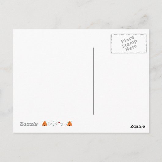 Ik mis je  telefoon briefkaart (Achterkant)