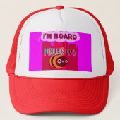 Ik mis je Trucker Hat Pet (Voorkant)