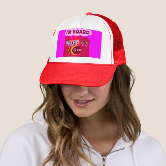 Ik mis je Trucker Hat Pet (In situ)