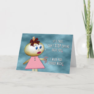 IK MIS JE! UI CYING - Potato Family Collectie Kaart
