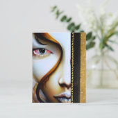 Ik mis je vreselijk briefkaart (Staand voorkant)