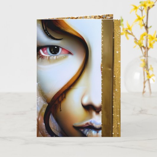 Ik mis je vreselijk kaart (Gele Bloem)