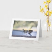 Ik mis je vriend kaart (Gele Bloem)