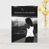 Ik mis je, wenskaart. kaart (Gele Bloem)