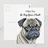 Ik mis je zo erg briefkaart (Voorkant / Achterkant)