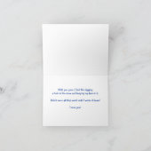 Ik mis je zo erg, ik gedraag me raar - Western Kaart (Binnen)