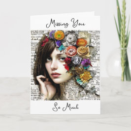 Ik mis je zo erg kaart