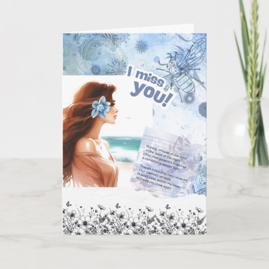 Ik Mis Jou Kaart (Voorkant)