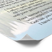 Ik Mis Jou Vriend Gedicht Poster (Hoek)