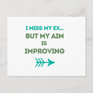 Ik mis mijn ex briefkaart