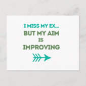 Ik mis mijn ex briefkaart (Voorkant)