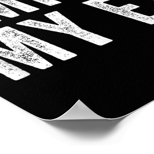 Ik mis mijn ex-gebroken relatie poster (Hoek)