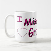 Ik mis mijn kleinkinderen koffiemok (Links)