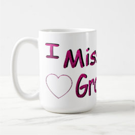 Ik mis mijn kleinkinderen koffiemok