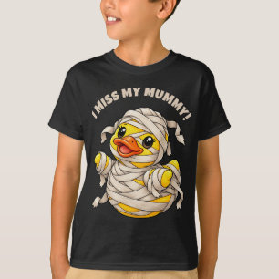 Ik Mis Mijn Moeder Eend Halloween T-shirt