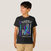 Ik mis mijn oom zelfmoordpreventie Ameri T-shirt (Voorkant volledig)