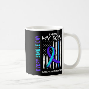Ik mis mijn Son Suicide Prevention Awareness Ameri Koffiemok