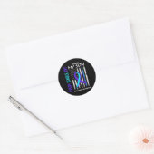 Ik mis mijn Son Suicide Prevention Awareness Ameri Ronde Sticker (Envelop)