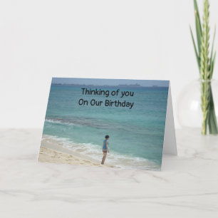 IK MIS MIJN TWEELING OP ONZE VERJAARDAG KAART