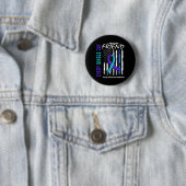 Ik mis mijn vriend zelfmoordpreventie Amer Ronde Button 5,7 Cm (In situ)