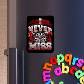 Ik mis nooit - Dart Player Magneet