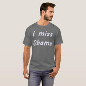 Ik mis Obama 2 T-shirt (Voorkant volledig)