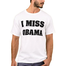 Ik mis Obama Anti Trump T-shirt