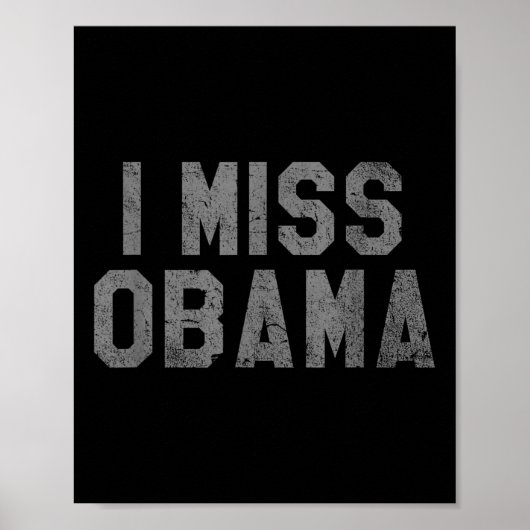 Ik mis Obama, breng Obama terug Poster (Voorkant)