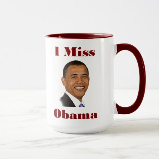 Ik mis Obama Mok (Rechts)
