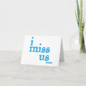 Ik mis ons kaart (Voorkant)