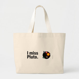 Ik mis Pluto. Grote Tote Bag