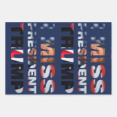 Ik mis president Trump Inpakpapier Vel (Voorkant 2)
