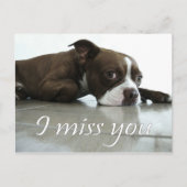 Ik mis u briefkaart (Voorkant)