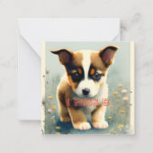 Ik mis u notitiekaartje (Voorkant)