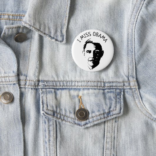 Ik Miss Barack Obama Button (In situ)