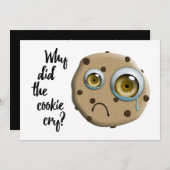 IK MISS JE, koekjesgrap Kaart (Voorkant / Achterkant)