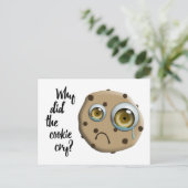 Ik MISS JE mam koekje Briefkaart (Staand voorkant)