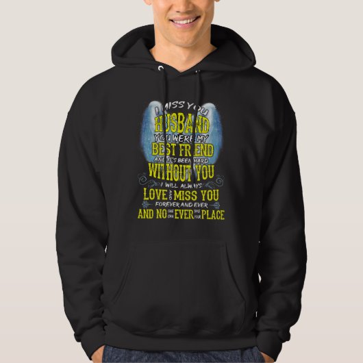 Ik Miss mijn man... het is moeilijk geweest zonder Hoodie (Voorkant)
