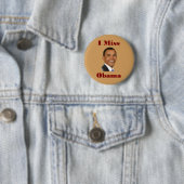 Ik Miss Obama Ronde Button 5,7 Cm (In situ)