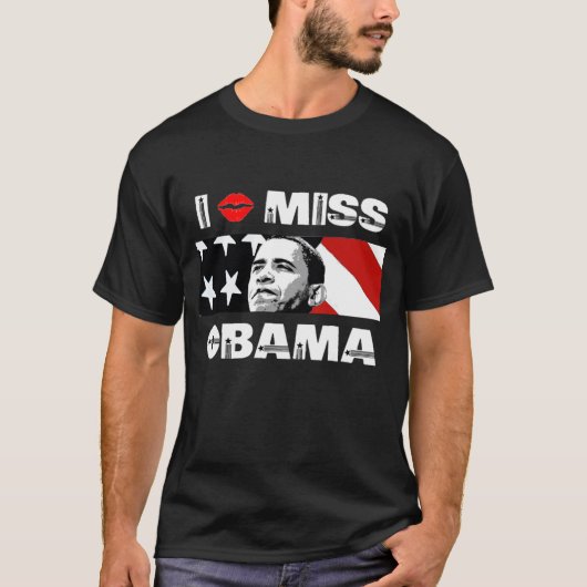 Ik Miss Obama T-Shirt (Voorkant)
