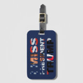 Ik Miss President Trump Bagagelabel (Voorkant (verticaal))