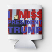 Ik Miss President Trump Blikjeskoeler (Achterkant)