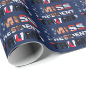 Ik Miss President Trump Cadeaupapier (Rol Hoek)