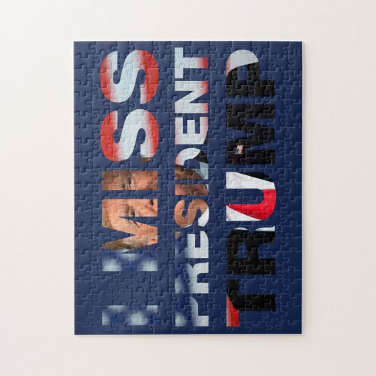 Ik Miss President Trump Legpuzzel (Verticaal)
