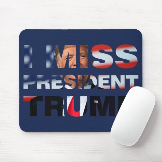 Ik Miss President Trump Muismat (Met muis)