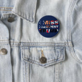 Ik Miss President Trump Ronde Button 5,7 Cm (In situ)