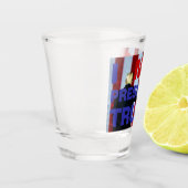 Ik Miss President Trump Shot Glas (Links)