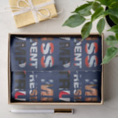 Ik Miss President Trump Tissuepapier (Geschenk)